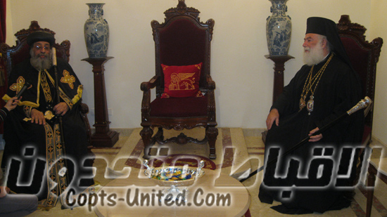 Pope Tawadros calls for unity of Churches and prayers